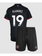 West Ham United Edson Alvarez #19 Auswärts Trikotsatz für Kinder 2024-25 Kurzarm (+ Kurze Hosen)